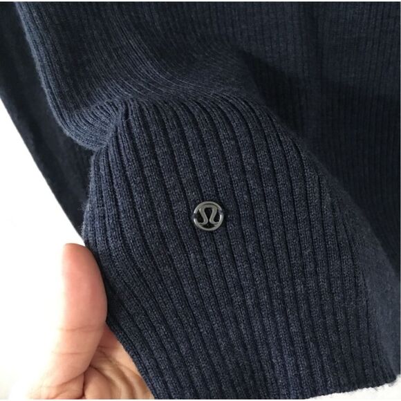 lululemon athletica Navy Turtleneck Sweater - Picture 5 of 7